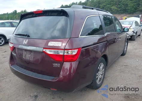 2013 Honda Odyssey Ex-L from USA, damaged, VIN 5FNRL5H60DB080637